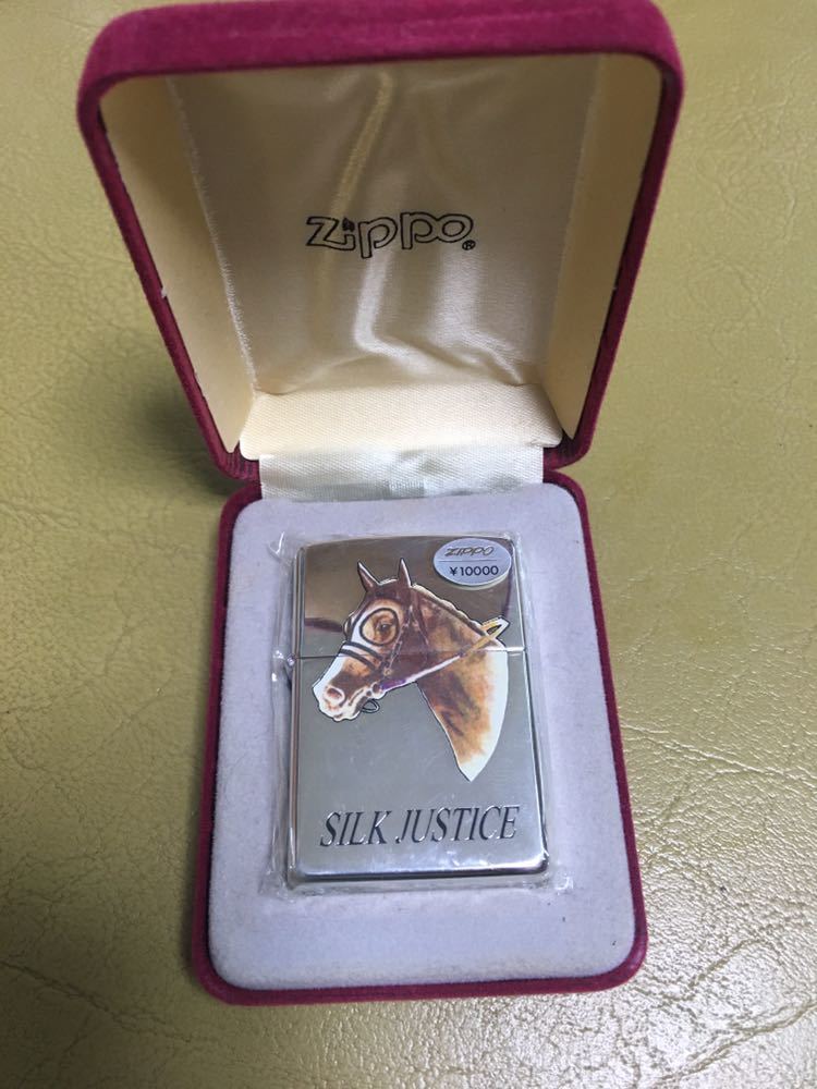 シルクジャスティス　競馬グッズ　Zippo シルクジャスティス 競馬グッズ Zippo シルクジャスティス 競馬グッズ