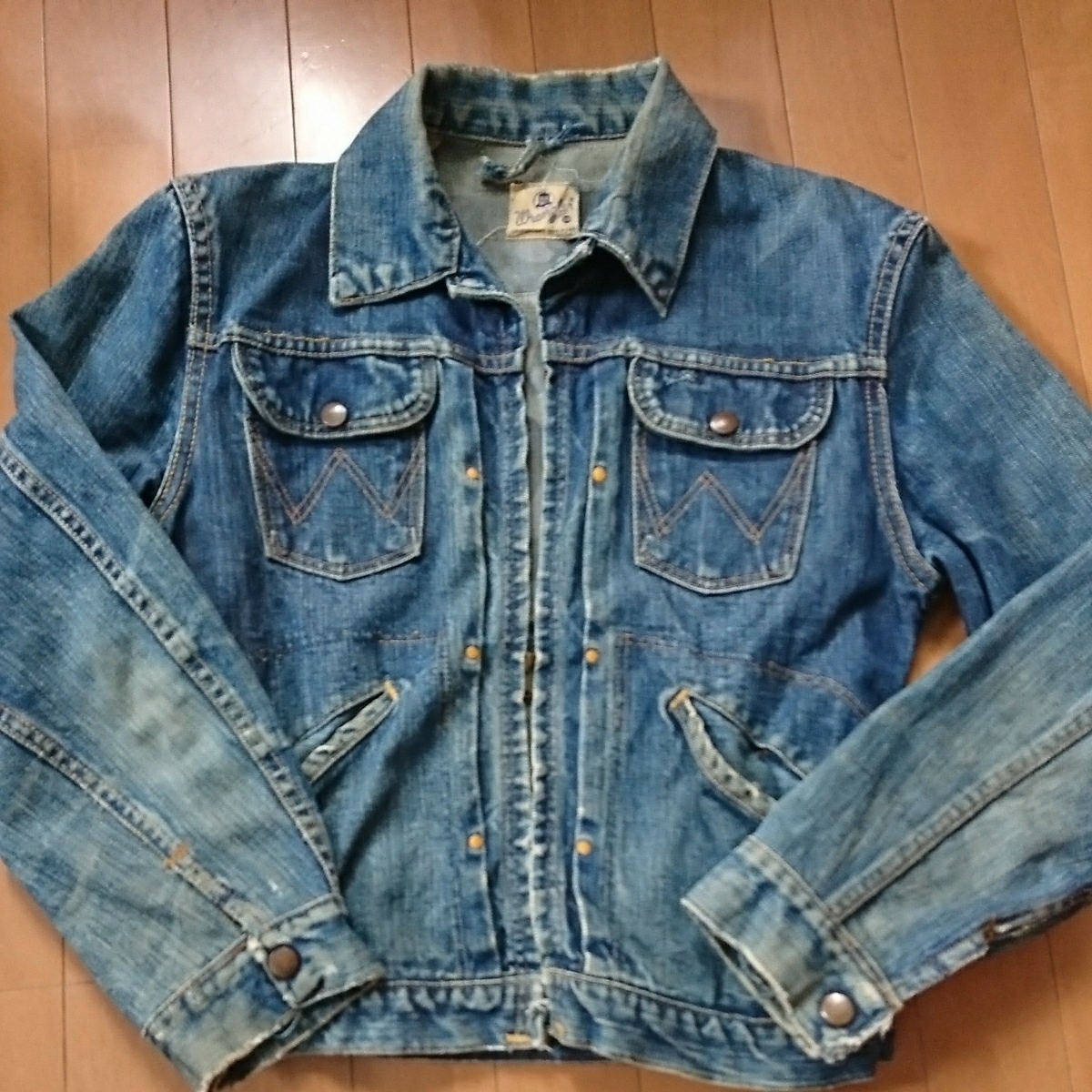 デニムジャケット 60s Wrangler ラングラー 24MJZ ビンテージ 24mjz 