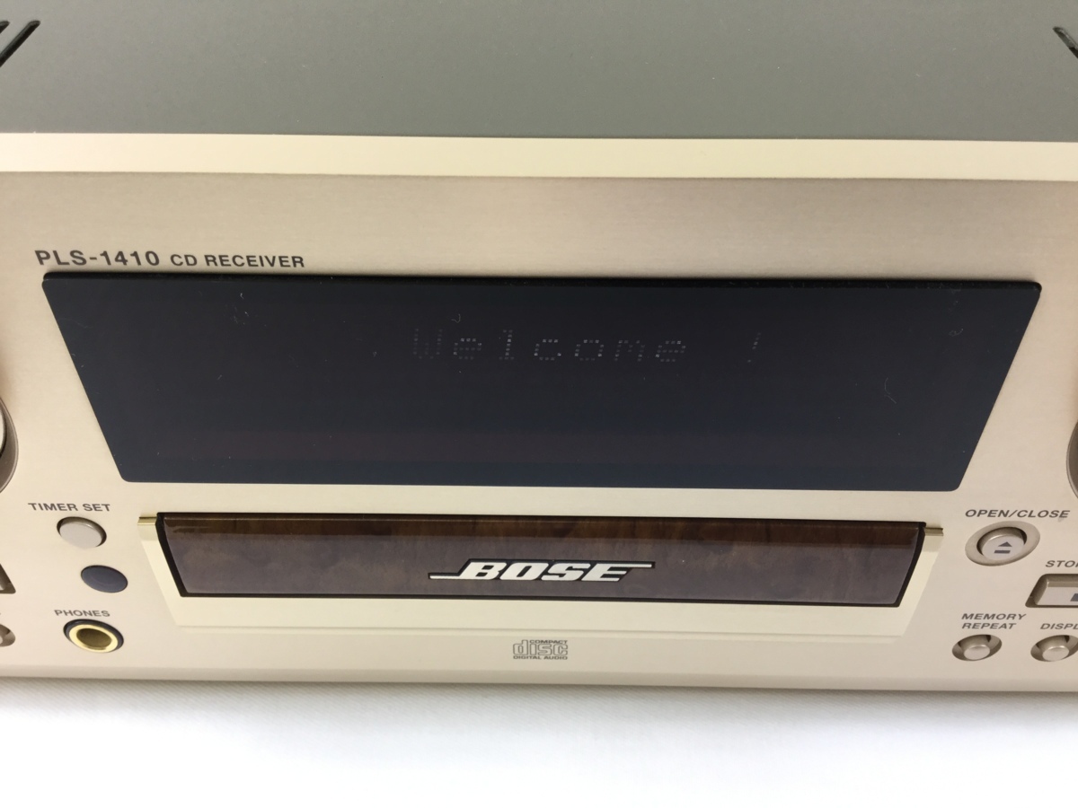 Bose PLS-1410 アンプ シルバー ジャンク Bose PLS-1410 アンプ