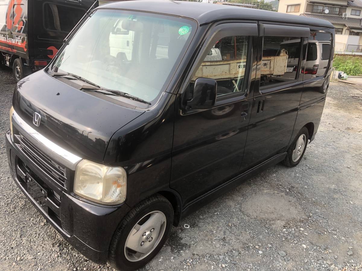 ホンダ　バモス　ターボ　売り切り　機関良好　検付き　比較的内外装装美車　バッテリー新品　禁煙車
