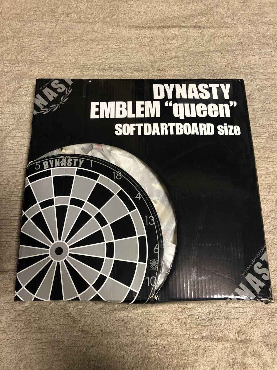 EMBLEM DYNASTY ダーツボード queen ダーツスタンド付 自立式