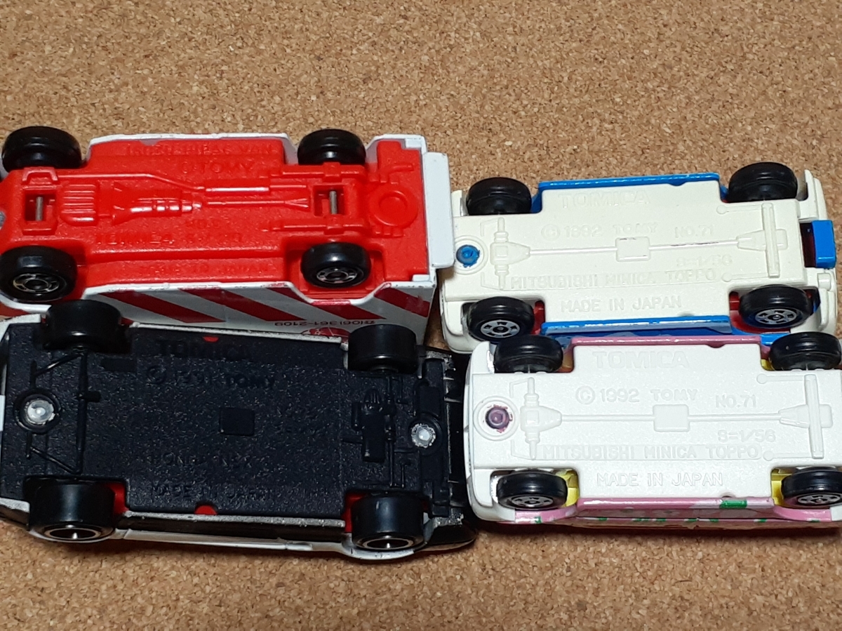 5円～・大量】絶版日本製トミカ 国産車9台セット◇マツダ787B・NSX