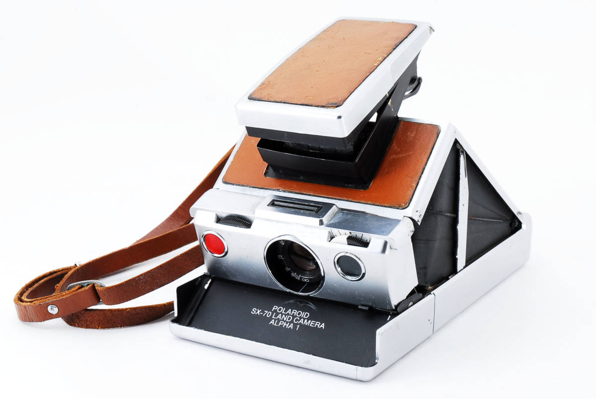 Polaroid SX-70 LAND CAMERA ポラロイド 動作未確認 訳あり 【人気のブラウン動作好調】 POLAROID SX-70 LAND CAMERA