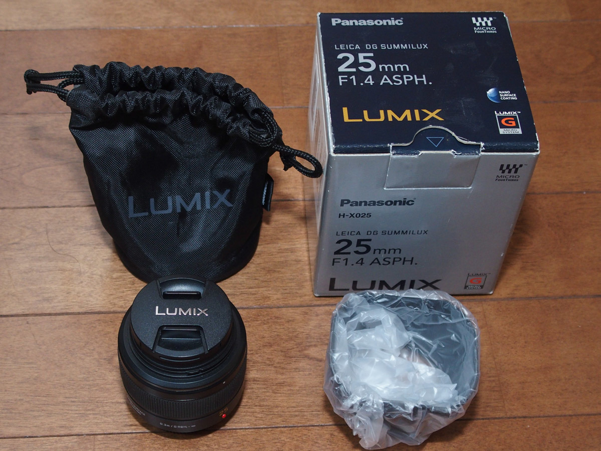 【保証残・超美品】Panasonic DG SUMMILUX 25mm F1.4 ASPH.
