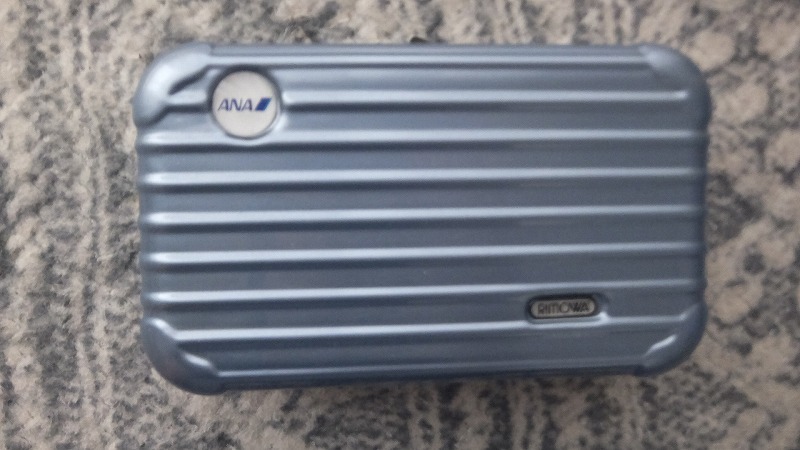 RIMOWA x ANA ポーチ ブルー リモワ ファーストクラス RIMOWA