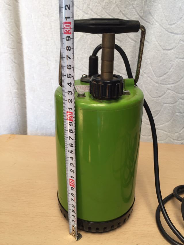 ★ 寺田ポンプ 水中ポンプ SP-60MB 口径15mm 100V 50Hz 水中マミー 吐出確認済み 