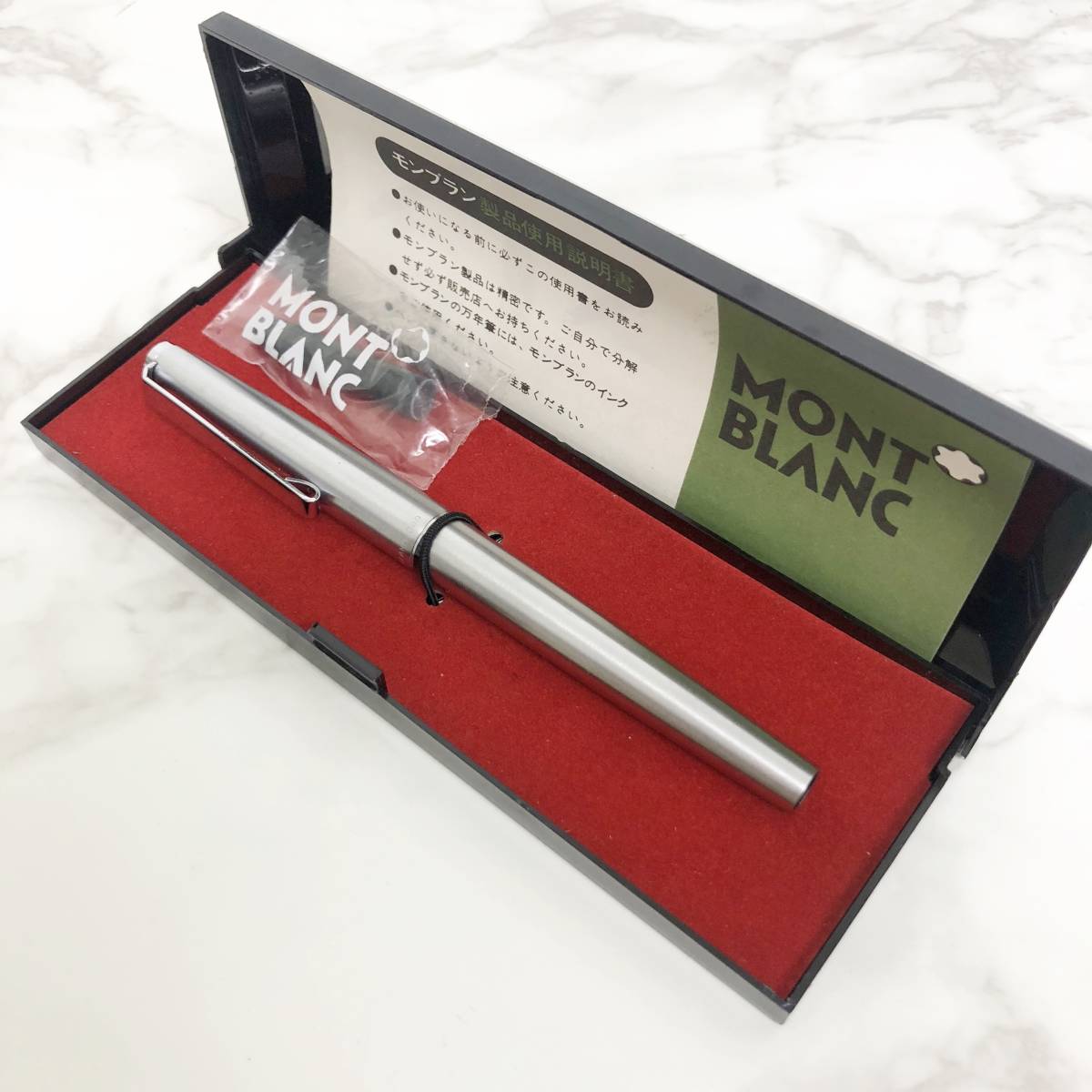 超希少！◇モンブラン 銀張りボールペン♯2829 1970s MONTBLANC 希少