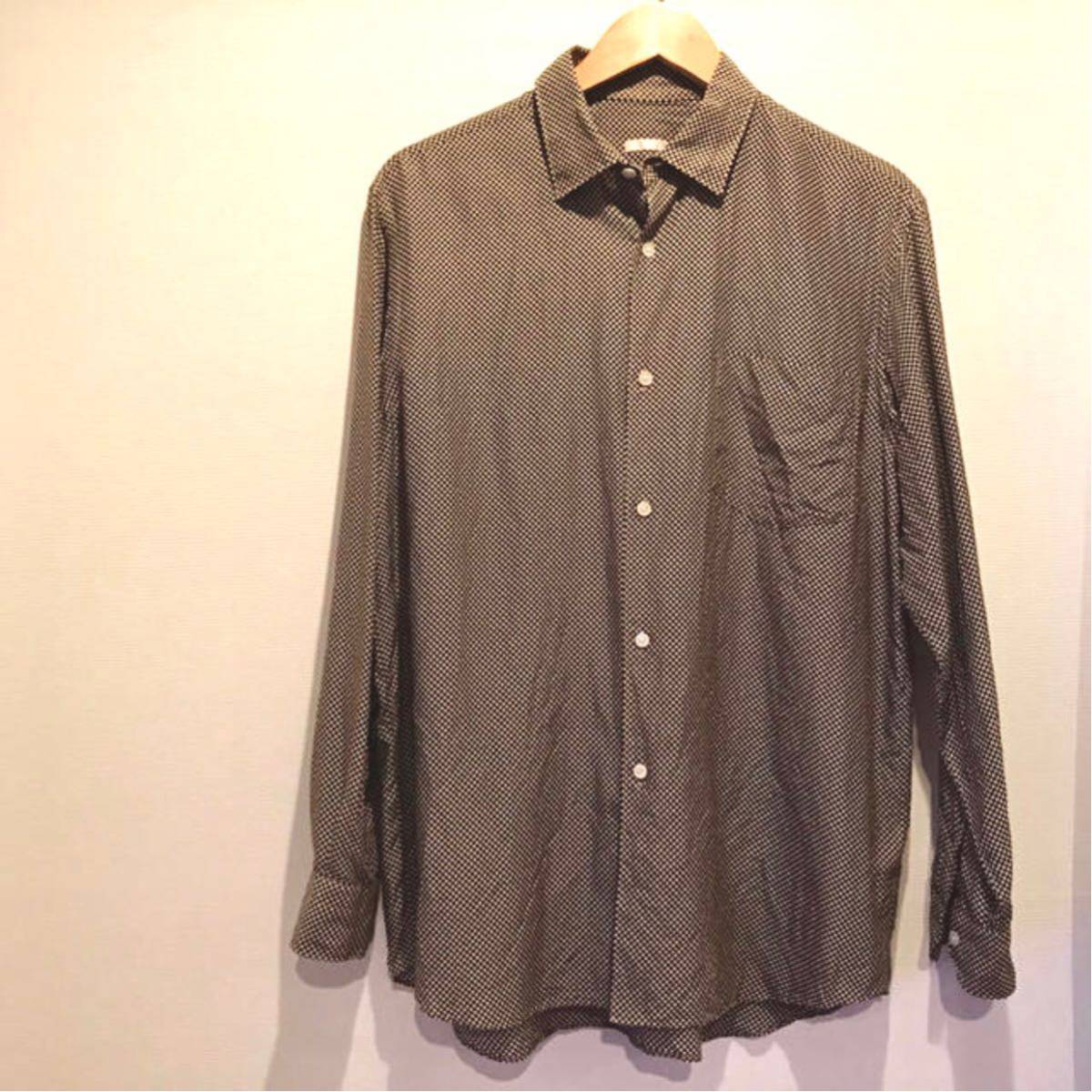 comoli シルクドット コモリシャツ