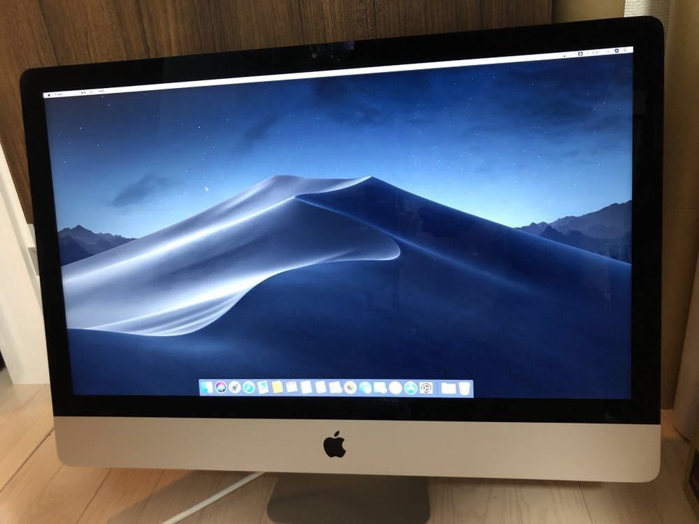 美品 apple iMac 27 Core i5 2.9GHz 16GB 1TB FUSION 660M OS Mojave a1419 最新OS 2012年モデル catalina対応 お買い得！