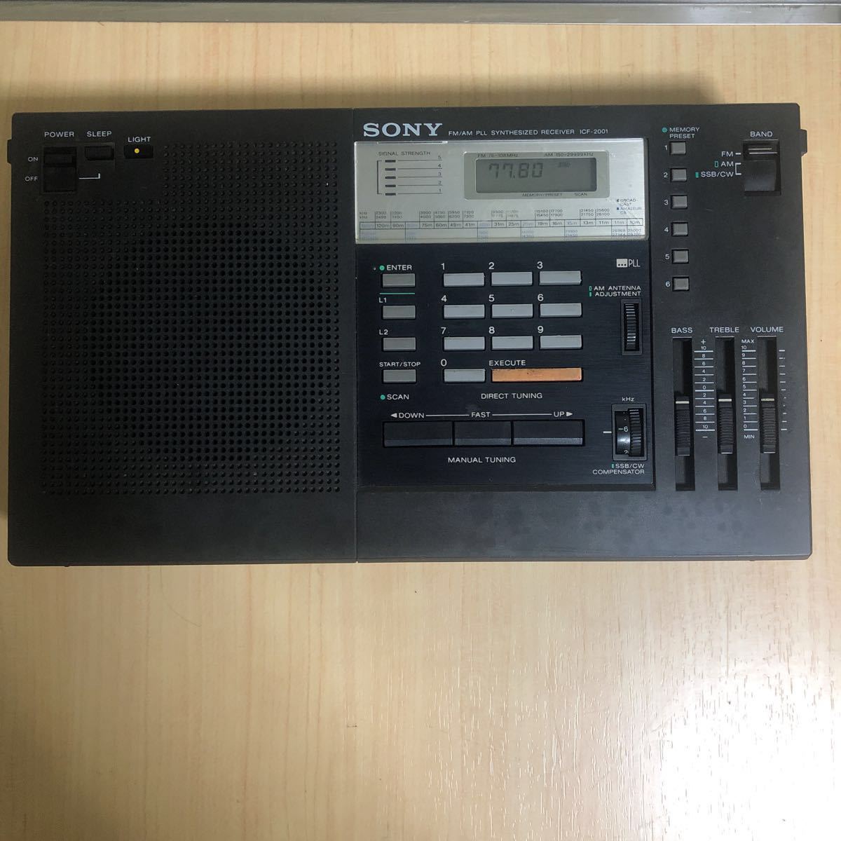 ICF-2001 SONY ソニー BCLラジオ ジャンク ICF-2001D ラジオ AM⁄FM⁄SW