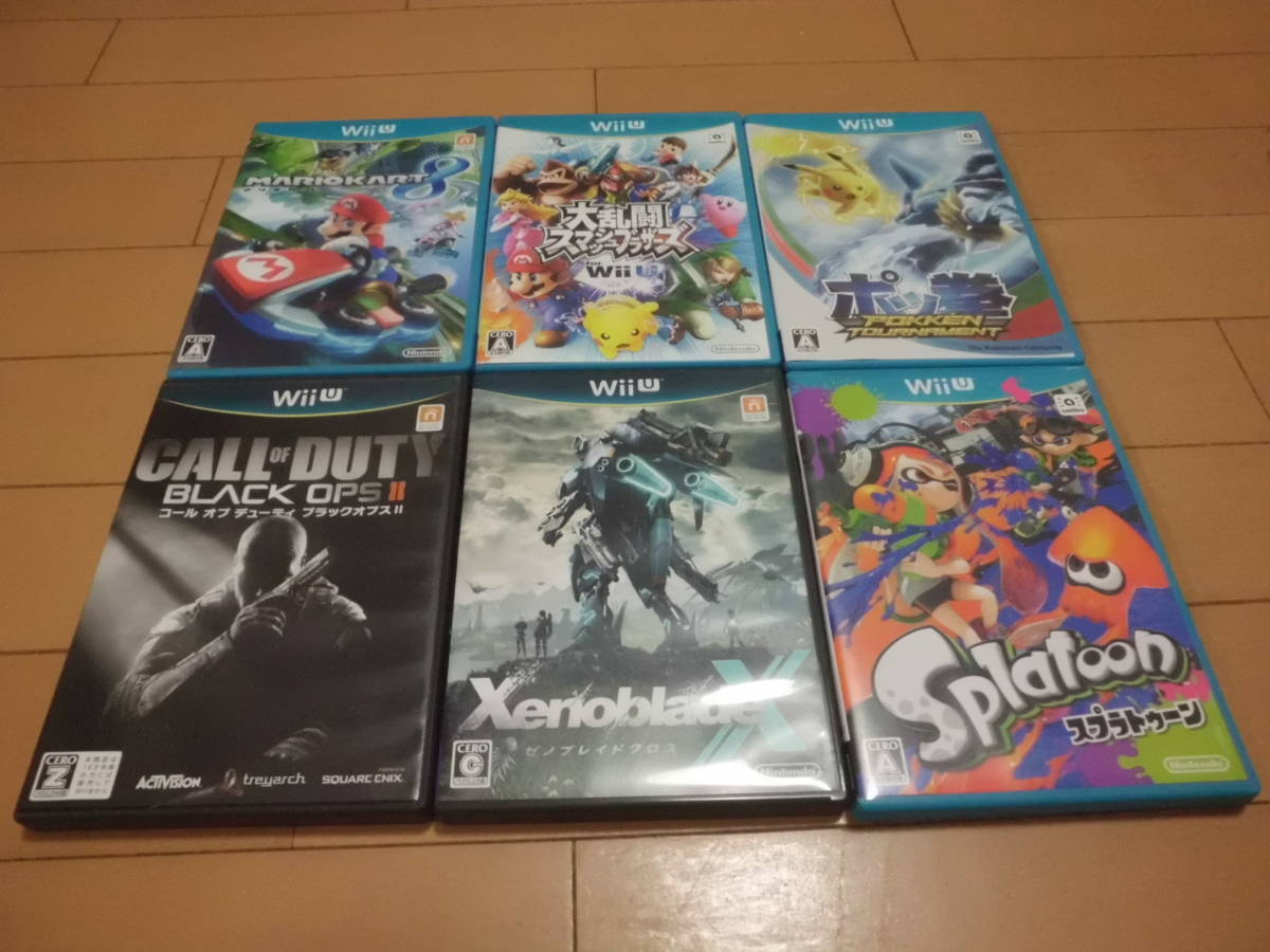□□□□□□Wii U □□□ ソフト □□□ 6本セット