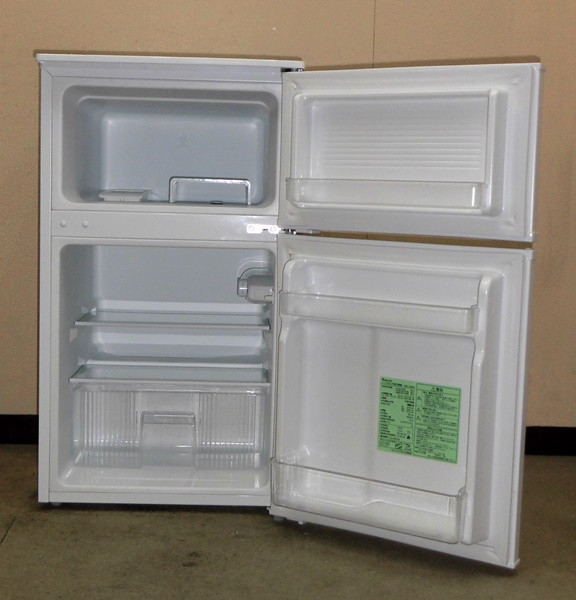 ノンフロン冷凍冷蔵庫 90L ヤマダ YRZ-C09B1 2019年製 動作確認済