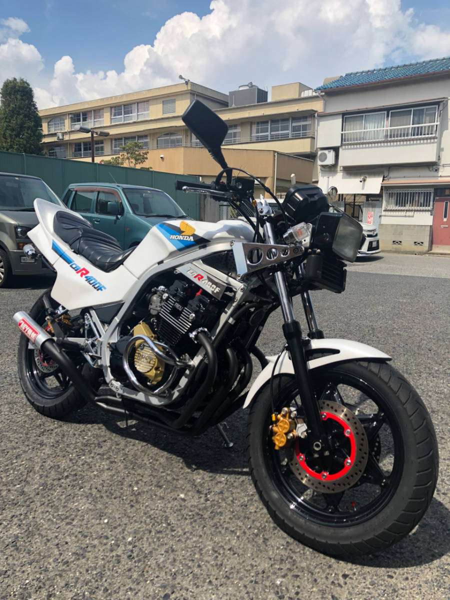 CBR400F レストア済み 各種OH ペイント 極上車 始動動画あり 初年度 