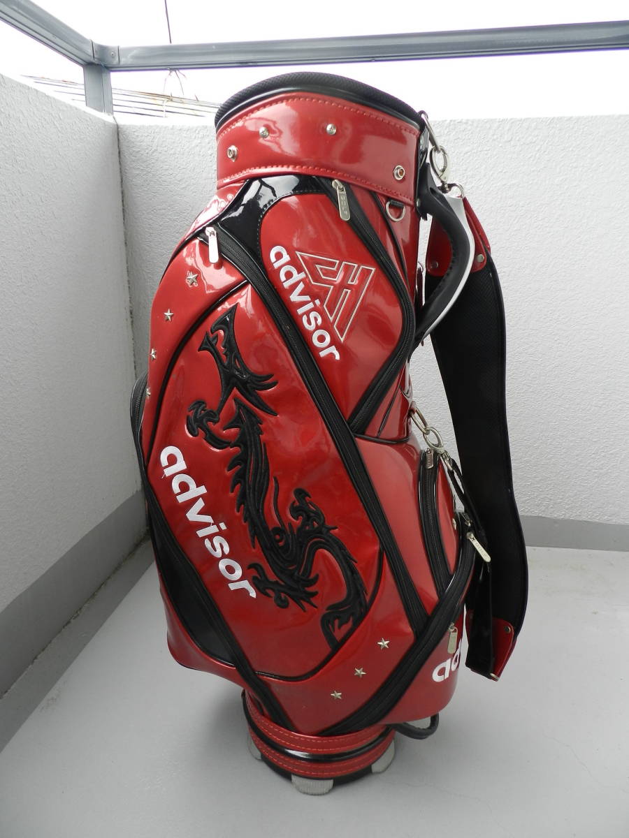 アドバイザー advisor キャディバッグ 豊富な，新品 未使用 advisor