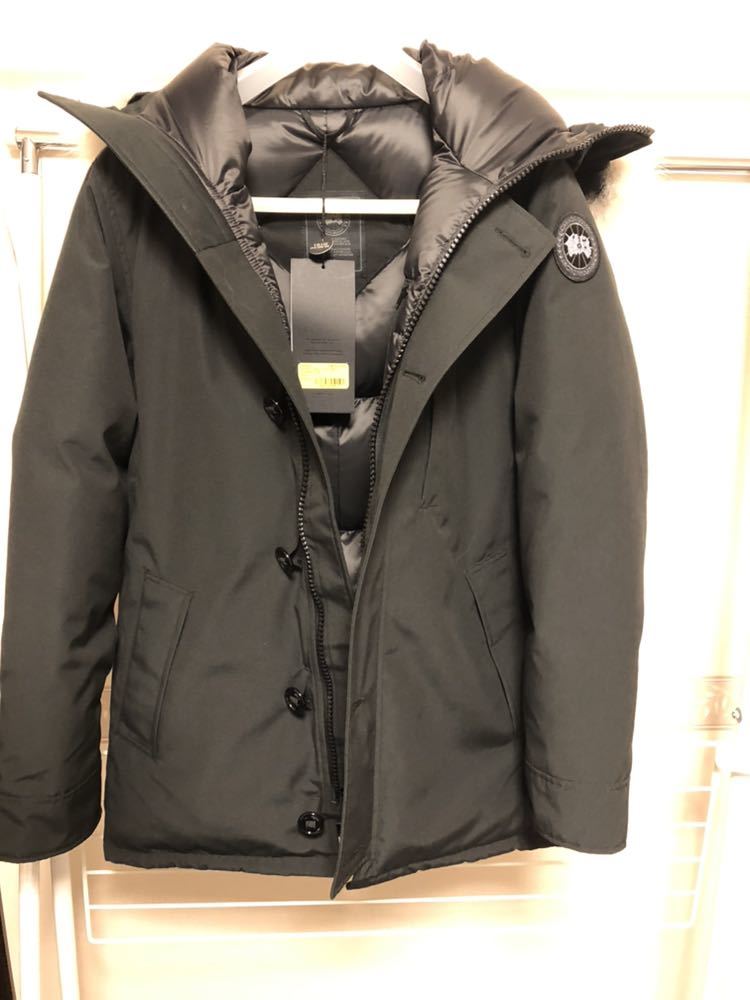 CANADA GOOSE BLACK カナダグース シャトー CHATEAU PARKA LABEL