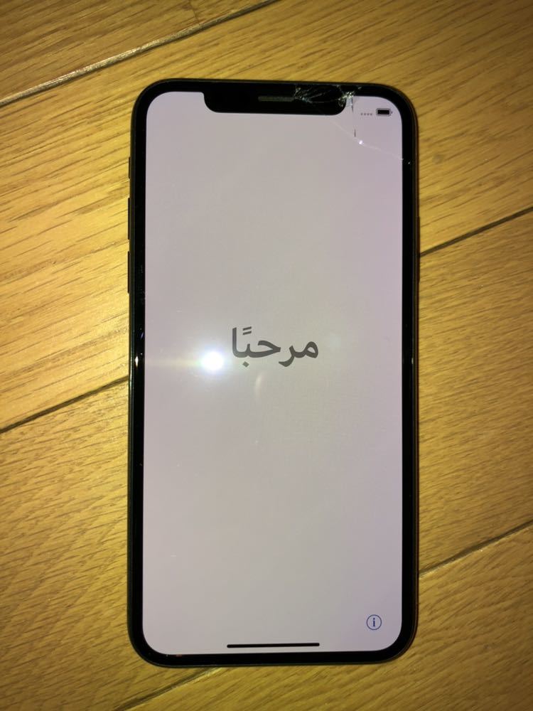 1円～!! simロック解除済み iphonex 256GB スペースグレイ simフリー ジャンク_1