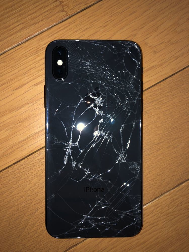 1円～!! simロック解除済み iphonex 256GB スペースグレイ simフリー ジャンク_2