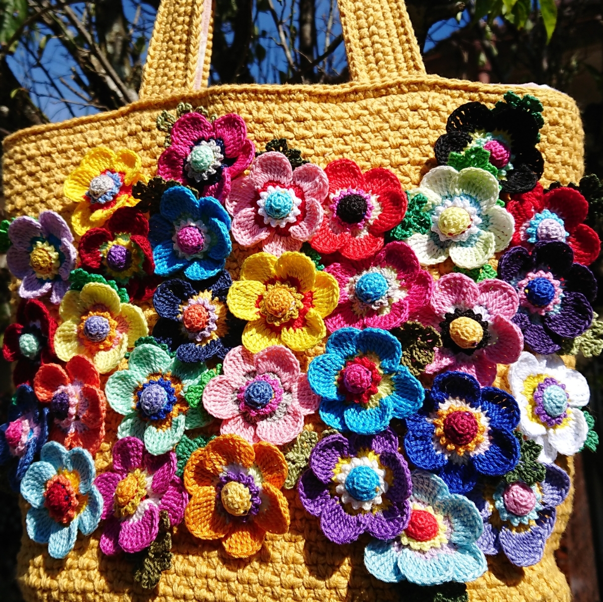 レース編み ハート かまけ ハンドメイド