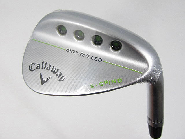 中古未使用 キャロウェイ MD3 MILLED ウェッジ クローム 50.10 S-GRIND (日本仕様) AW NSプロ 950GH[0279