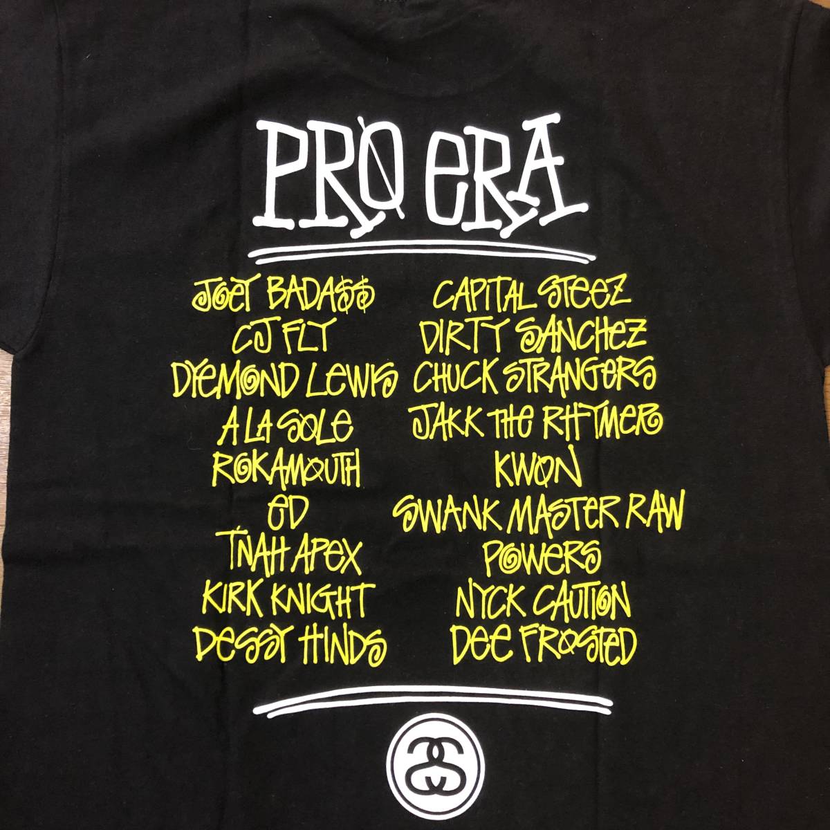 Stussy×PRO ERA コラボ Tシャツ 黒 (Mサイズ)｜売買されたオークション 