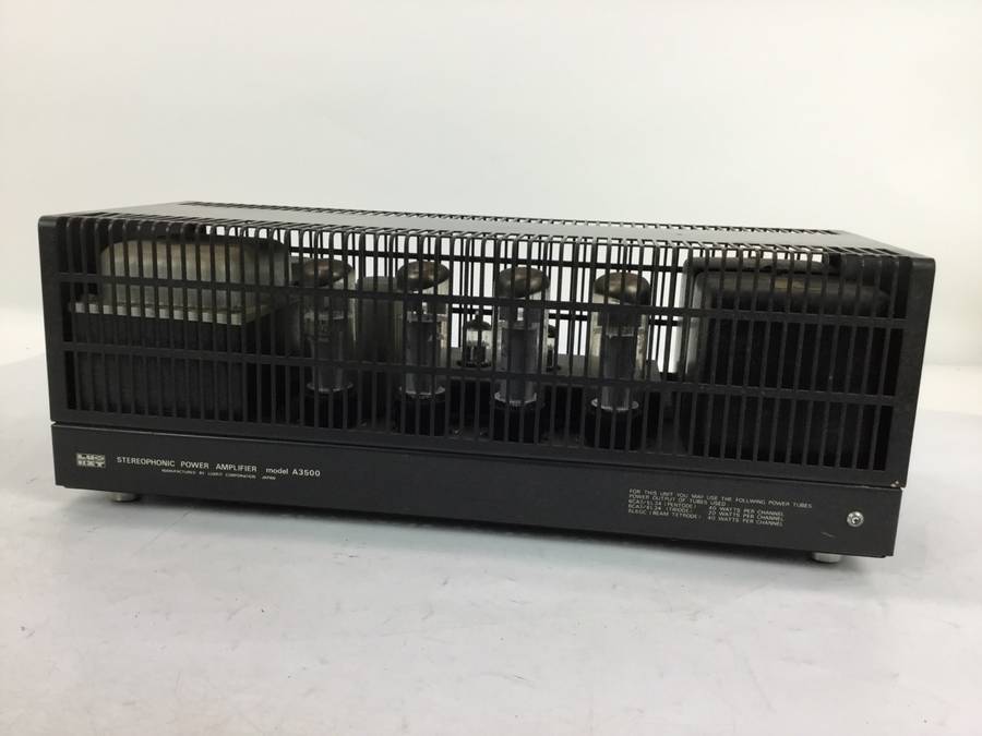 luxman LUXKIT A3500 真空管アンプ ラックスマン AB LUXKIT ラックスキット A3500 真空管 アンプ 管球式 パワー LUX