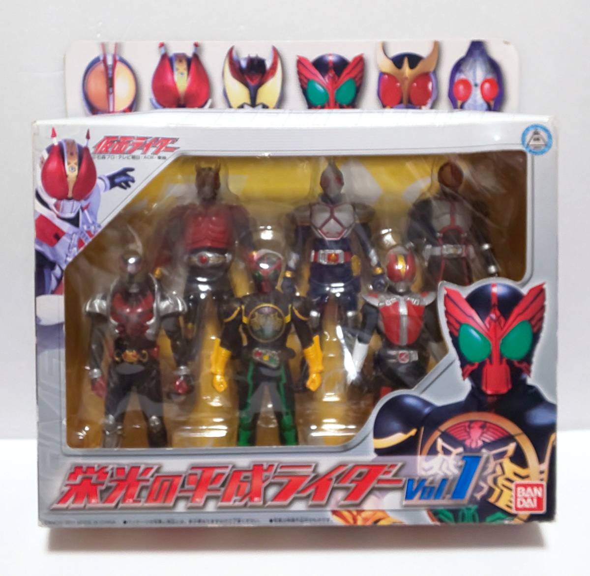 栄光の平成ライダーVol.1 | おもちゃ バンダイ 商品・サービスサイト 