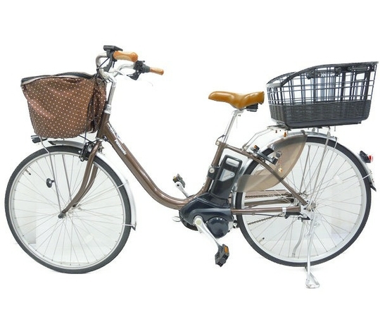 送料無料条件付き PANASONIC 26型　電動自転車中古車 Panasonic BE-ELDU63T 電動自転車 26インチ 3段ギア ELDU63