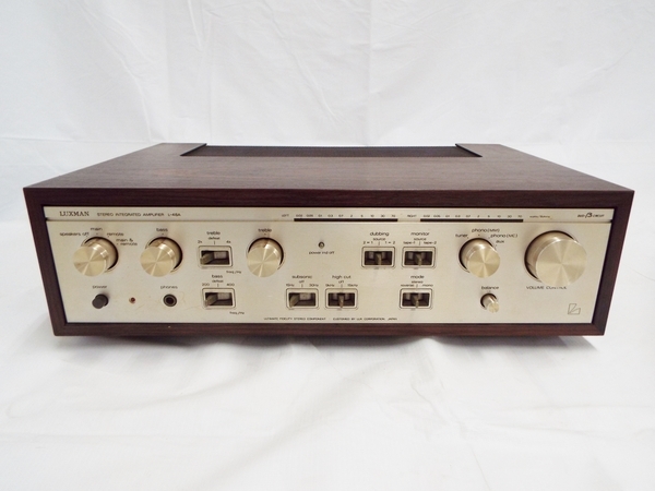 LUXMAN プリメインアンプ ラックスマン L-48A オーディオ ステレオ L