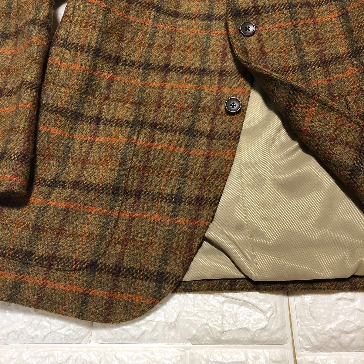 ☆ハリスツイード/未使用！極美品/ウール100％☆Harris Tweed 