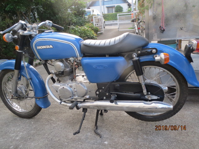 ホンダ Yahoo!オークション CD125 レストアベース - 不動 BENLY HONDA 