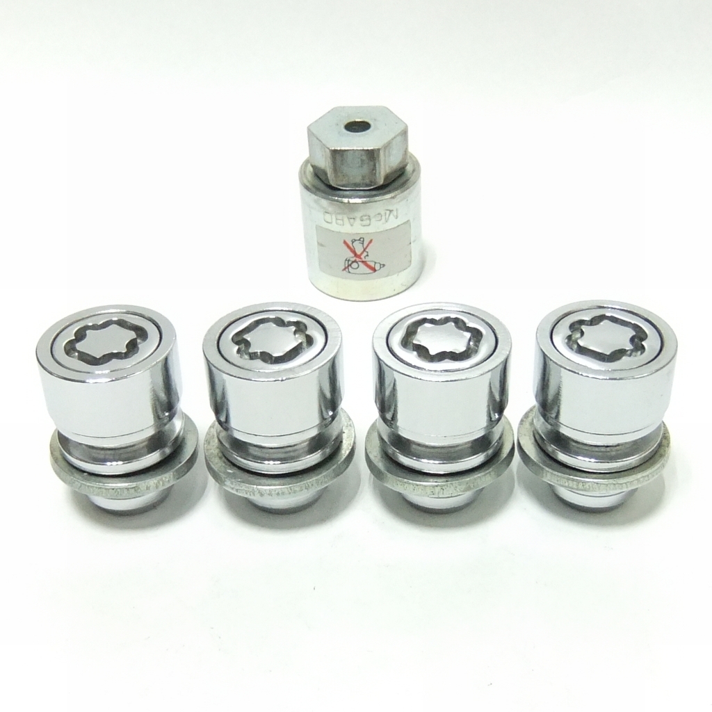 特価!☆トヨタ純正OP ホイールロックセット【M12×1.5 平座/袋ナット