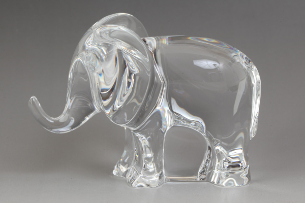 Baccarat バカラ クリスタル Loet エレファント 象 動物 オーナメント 