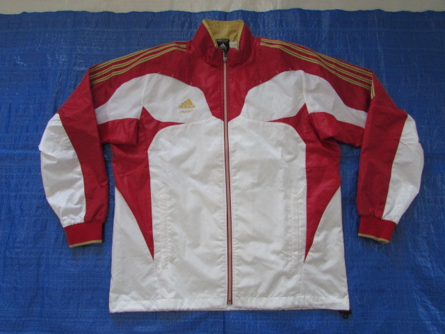  きれい adidas professional アディダス プロフェッショナル メッシュ裏地付き フルジップ ウインド ジャケット 坂本勇人 Lサイズ(コート、ジャケット)｜売買されたオークション情報、yahooの商品 大人用