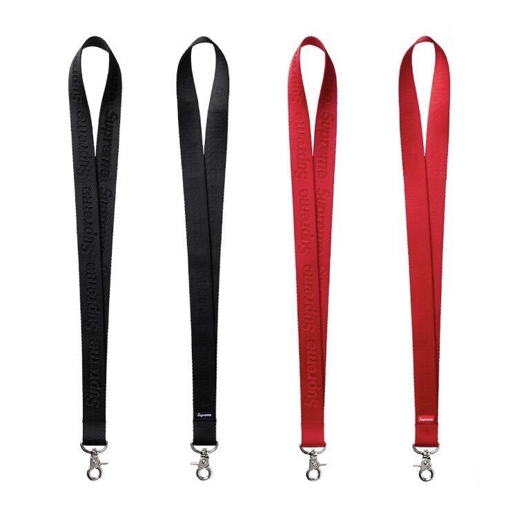 Supreme Nylon Lanyard neck strap RED ナイロン ランヤード ネック