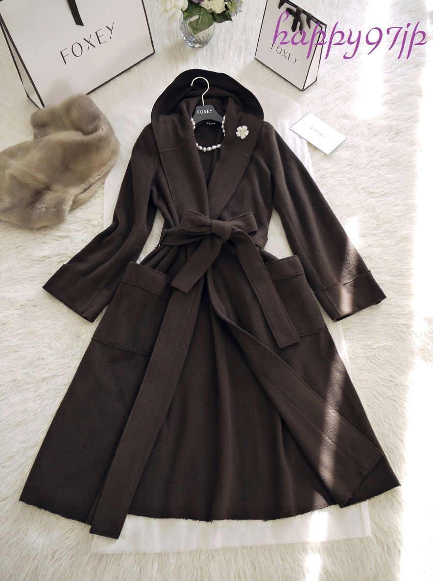 FOXEY foxey フォクシー カシミヤ - カシミヤダブルフェイスの通販