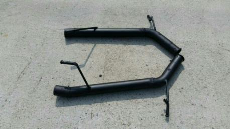 V36スカイラインセダン！ワンオフストレートマフラー！