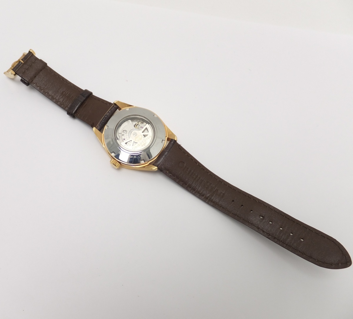 中古 美品 ORIENT STAR モダンスケルトン オートマチック メンズ腕時計
