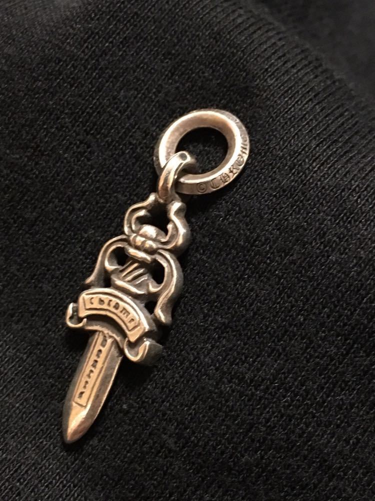 正規品】クロムハーツ chrome hearts ダガーチャーム & ロールチェーン