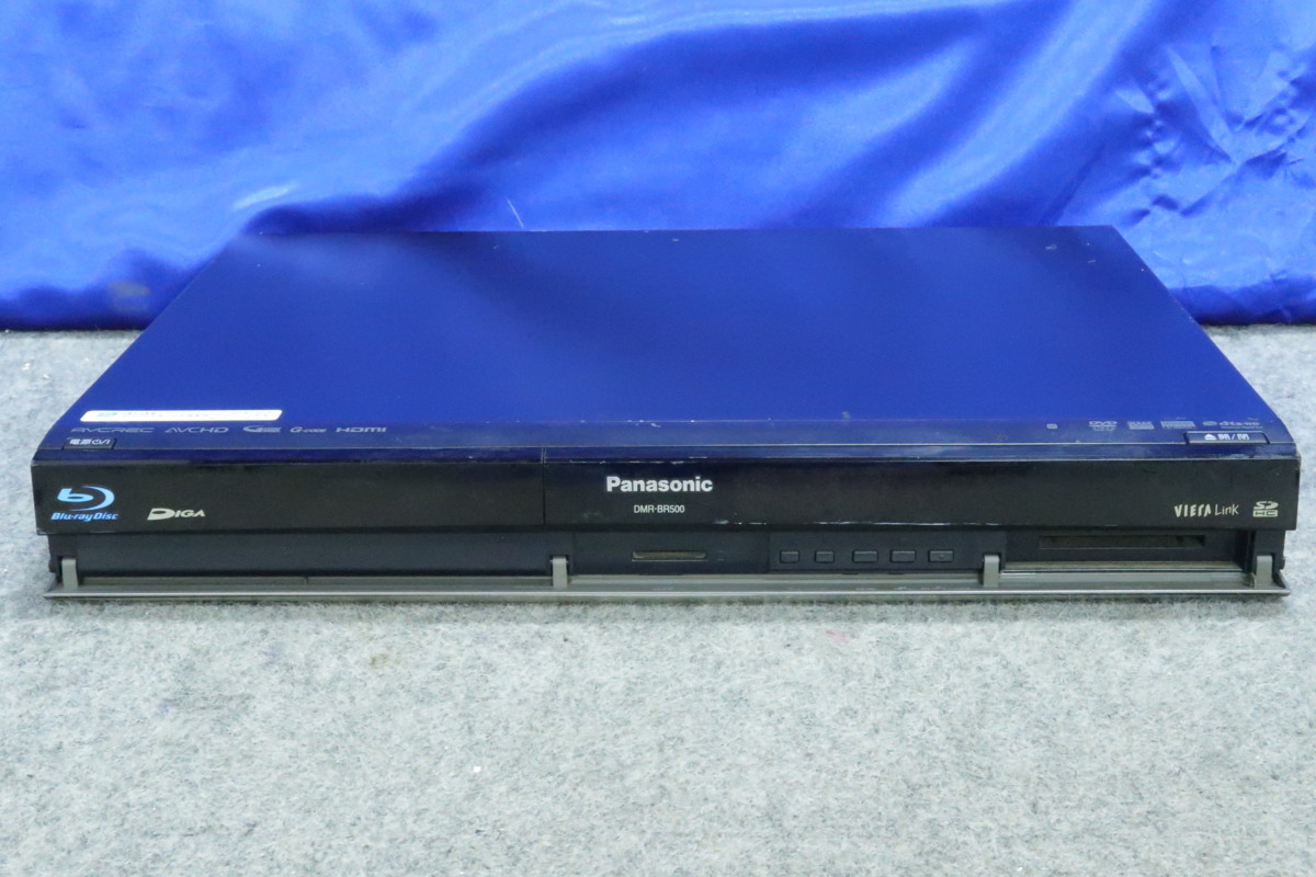 パナソニックDMR-BR500ブルーレイレコーダー【リモコン・HDMI付】 Panasonic ブルーレイ DMR-BR500☆純正リモコン☆HDMI付き