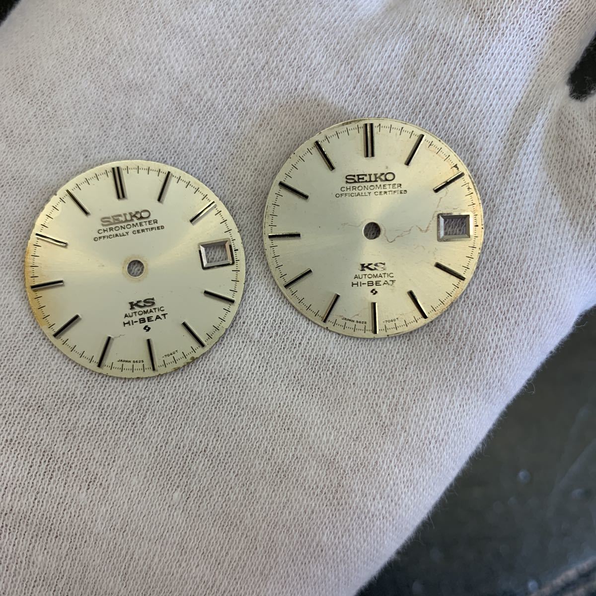 現状品/まとめ売り/SEIKO KS キングセイコー クロノメーター 純正文字 