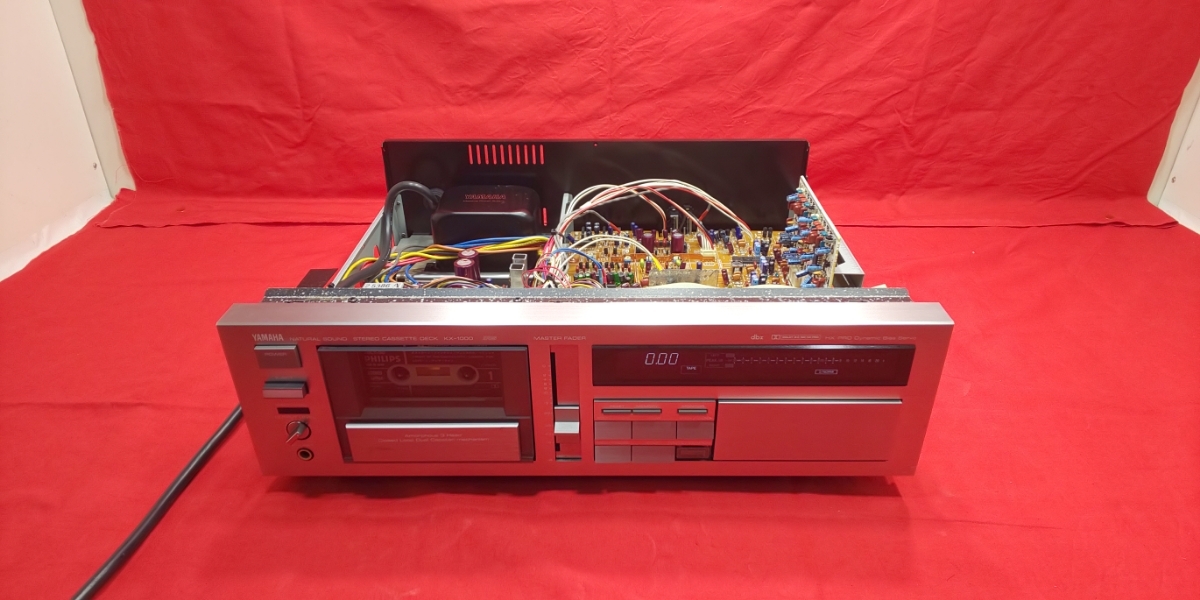 KX-1000 YAMAHA カセットデッキ ジャンク品YAMAHA ヤマハ 全機能動作 