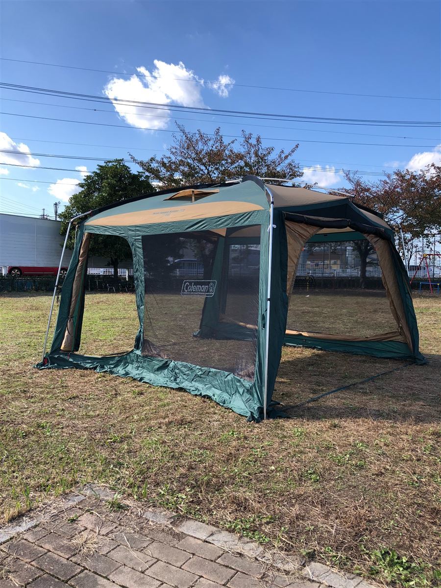 Coleman タープ ワイドスクエアスクリーンタープ 170tj スクリーン 4 6人用 Grn スクリーン 売買されたオークション情報 Yahooの商品情報をアーカイブ公開 オークファン Aucfan Com