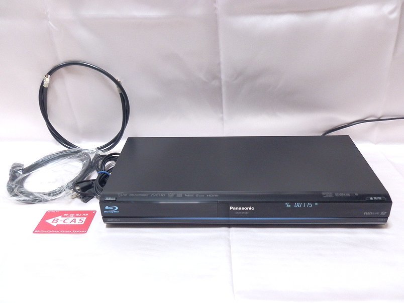 即決●ダビング10対応 ●地テジ対応!BD/HDDレコーダー●Panasonic DMR-BR580 DIGA◆動作品◆