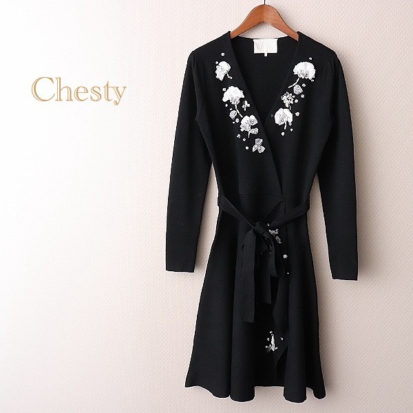 Chesty チェスティ カシュクール風 お花 ビジュー パール ニット フレア ワンピース ブラック系 ホワイト系 Size 0 ワンピース 売買されたオークション情報 Yahooの商品情報をアーカイブ公開 オークファン Aucfan Com Chesty チェスティ カシュクール風 お花 ビジュー パール ニット フレア ワンピース ブラック系 ホワイト系 Size 0 ワンピース 売買されたオークション情報 Yahooの商品情報をアーカイブ公開 オークファン Aucfan Com