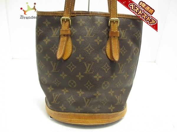 ルイヴィトン LOUIS VUITTON ショルダーバッグ M42238 プチ・バケット モノグラム・キャンバス FL0011 バッグ モノグラム