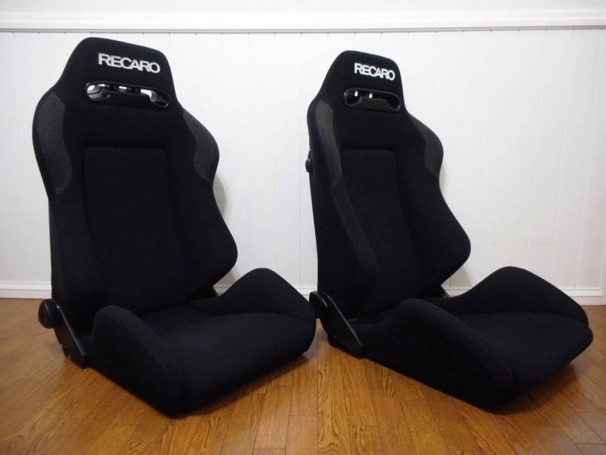 美品 RECARO SR-3 トレイル フルクリーニング 済 2脚 オールブラック 正規品 TRAIL レカロ SR-3 RECARO ２脚セット Reclining サイラスのブログ