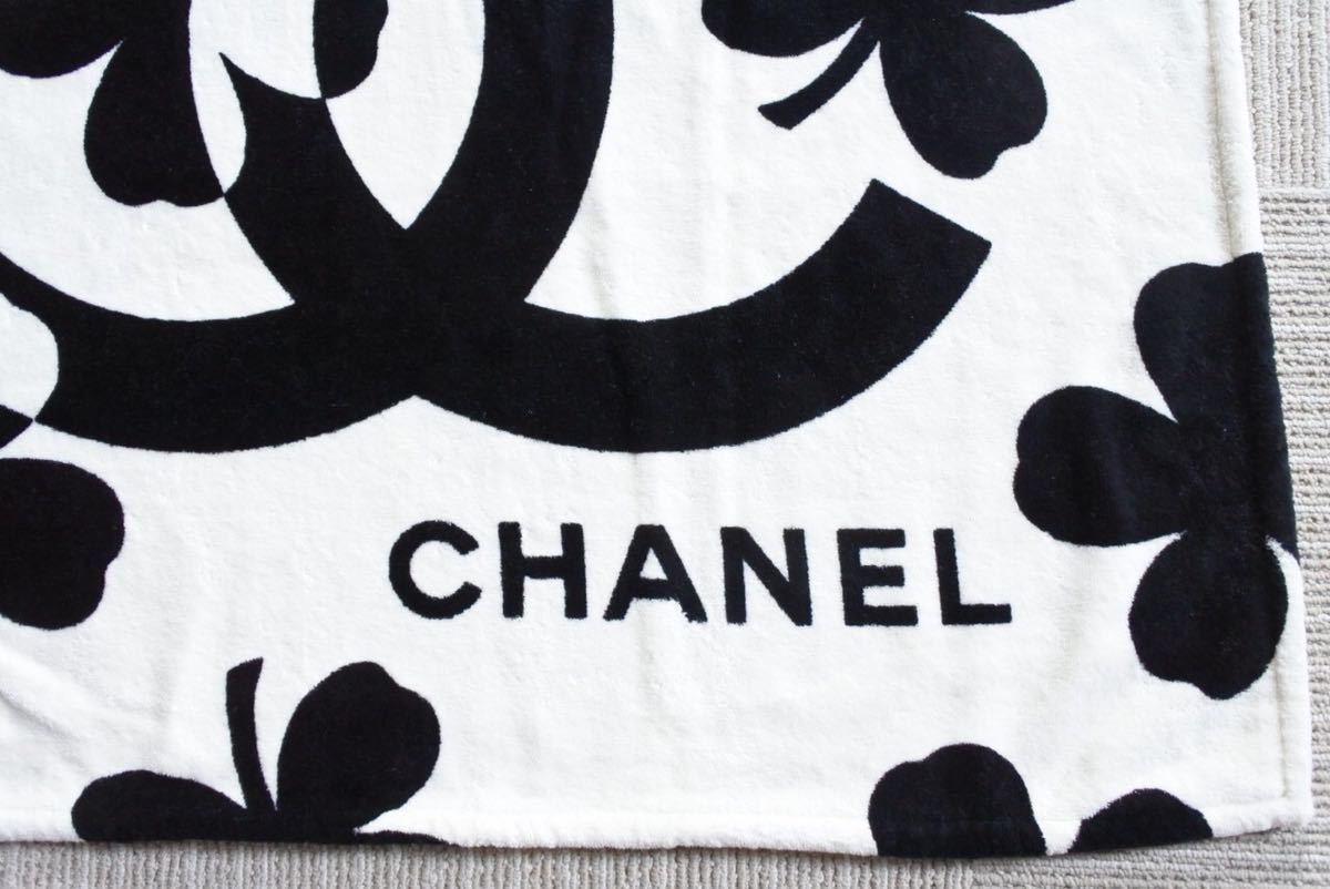 CHANEL シャネル ブランケット コットン ココマーク クローバー ビーチ