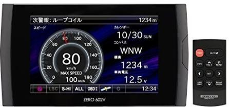 車 コムテック レーダー探知機 ZERO 602V OBDⅡ アダプターセット