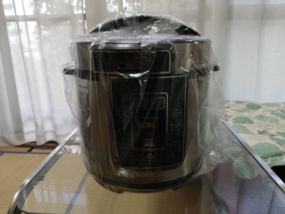 【正規品，100%新品】 ショップジャパン プレッシャーキングプロ電気圧力鍋 品(圧力鍋)｜売買されたオークション情報、yahooの商品情報をアーカイブ公開 - オークファン 圧力鍋
