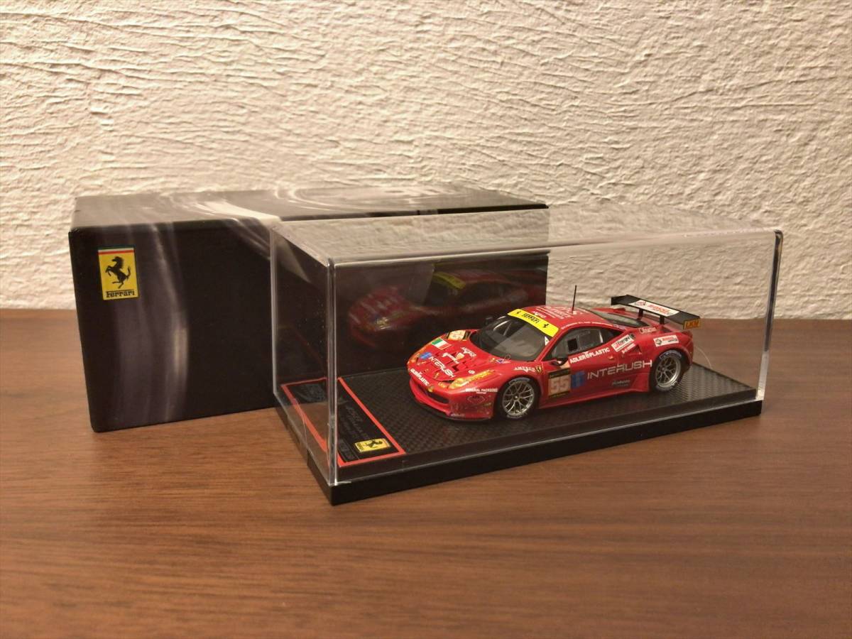 送料無料 1/43 BBR BBRC124 Ferrari 458 Italia GT2 GTE Am AF Corse Car N 55